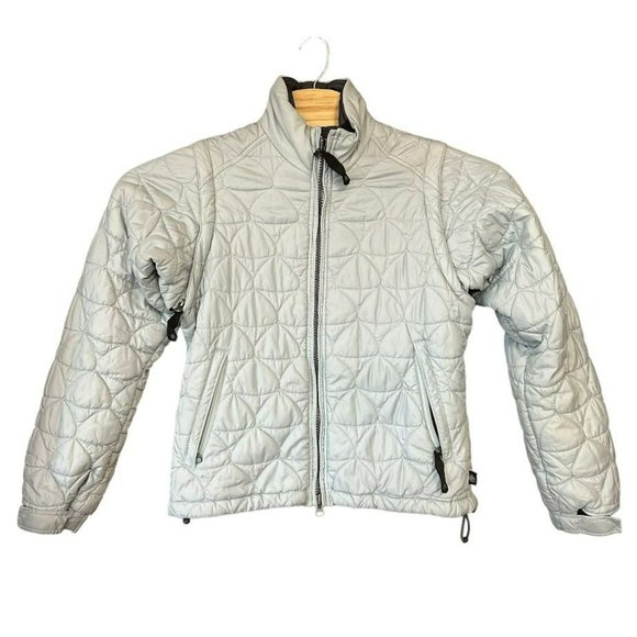 Nike ACG 3 Outer Layer Light‎ Blue Convertible Insulated Vest Coat Womens S - Picture 2 of 8